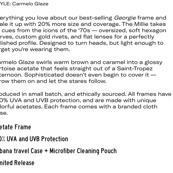 Sardine Millie Sunglasses with Case - Picture 7 of 8